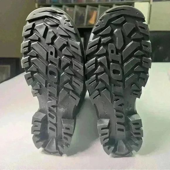 COPY - Dunlop Safety Steel Toe PVC Boots, M10 W12 Black (868-8677600.12) new nb - Picture 3 of 8